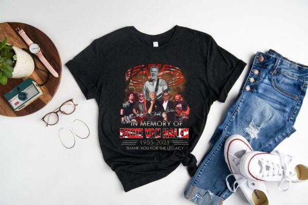 Vintage In Memory Of Eddie Van Halen 1955 2021 Thank You For The Legacy Shirt 1