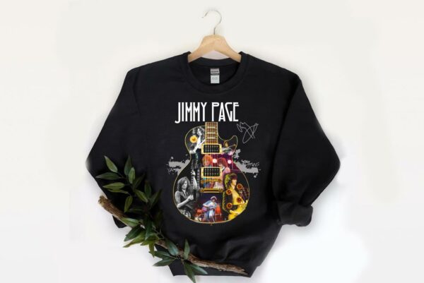 Vintage Jimmy Page Guitarist Signature Shirt, Jimmy And Guitar Shirt, Jimmy Page Guitarist Signatures Shirt 2