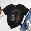 Vintage 33 Leonard Thompson 1952-2021 Detroit Lions 1975-1986 Thank You Memories Signature Shirt, Thompson Shirt 9