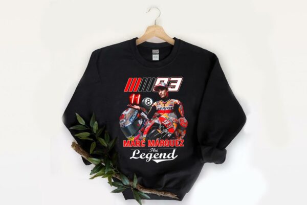 Vintage Marc Marquez 93 Shirt, Marc Marquez 93 The Man The Myth The Legend Signatures Shirt 2