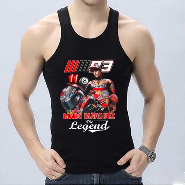 Vintage Marc Marquez 93 Shirt, Marc Marquez 93 The Man The Myth The Legend Signatures Shirt 3
