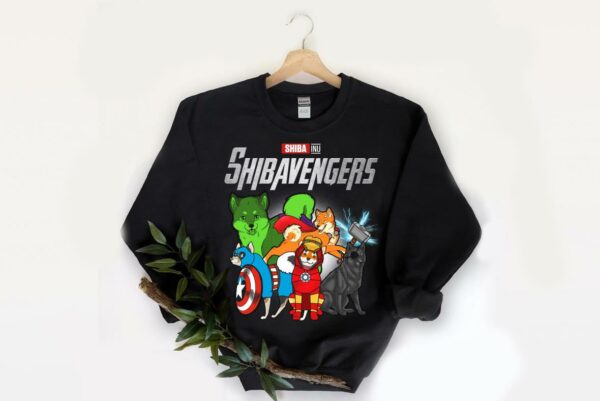 Vintage Marvel Avengers Endgame Shiba Inu Shibavengers Shirt, Marvel Shirt 2