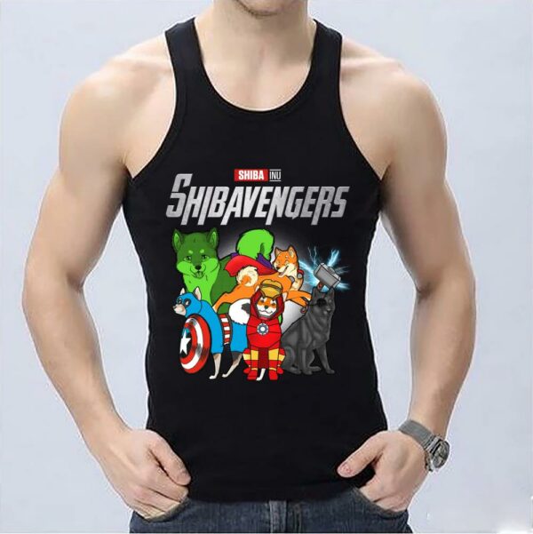 Vintage Marvel Avengers Endgame Shiba Inu Shibavengers Shirt, Marvel Shirt 3