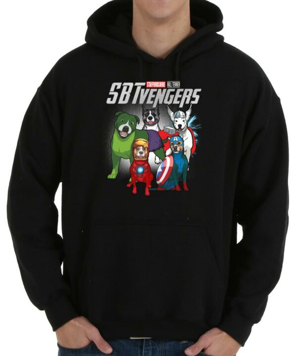 Vintage Marvel Bull Terrier SBTvengers Avengers Endgame Staffordshire Shirt, SBTvengers marvel shirt 4