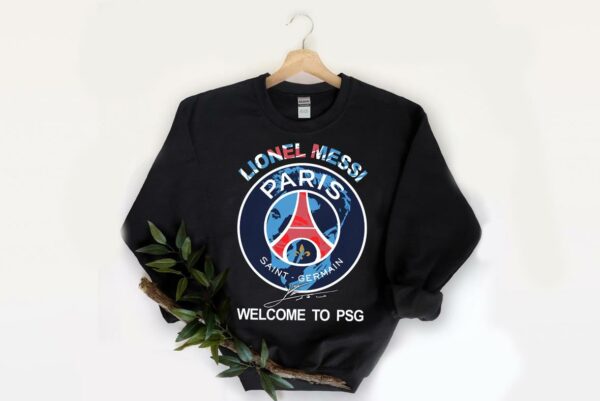 Vintage Messi Paris Saint Germain shirt, Lionel Messi Paris Saint Germain Welcome To PSG Shirt, PSG Shirt 2