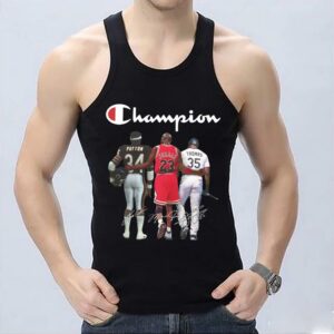 Vintage Payton Jordan Shirt, Champion Payton Michael Jordan Thomas Signatures Shirt 6