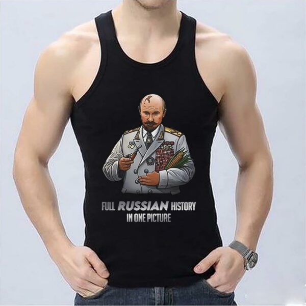 Vintage Putin Shirt, Russian History Shirt, Full Russian History In One Picture Shirt 3