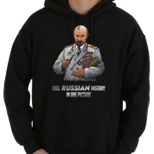 Vintage Putin Shirt, Russian History Shirt, Full Russian History In One Picture Shirt 7