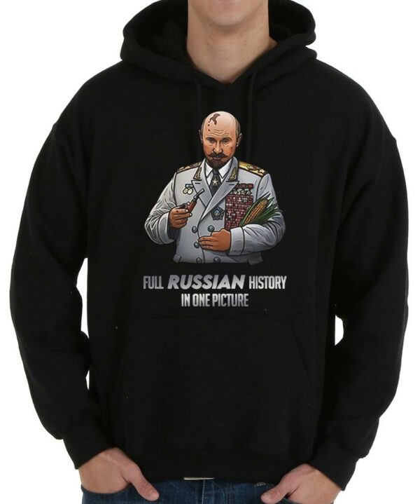 Vintage Putin Shirt, Russian History Shirt, Full Russian History In One Picture Shirt 4
