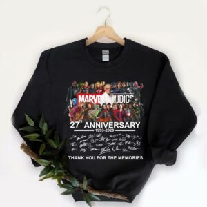 Vintage Stan Lee Marvel Studios 27th Anniversary 1993-2020 Signatures Shirt, Marvel Studios Shirt 5