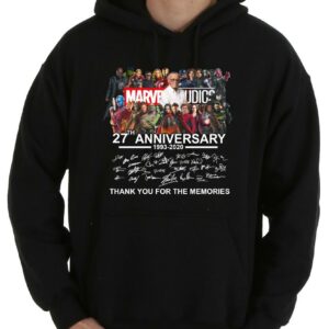 Vintage Stan Lee Marvel Studios 27th Anniversary 1993-2020 Signatures Shirt, Marvel Studios Shirt 7