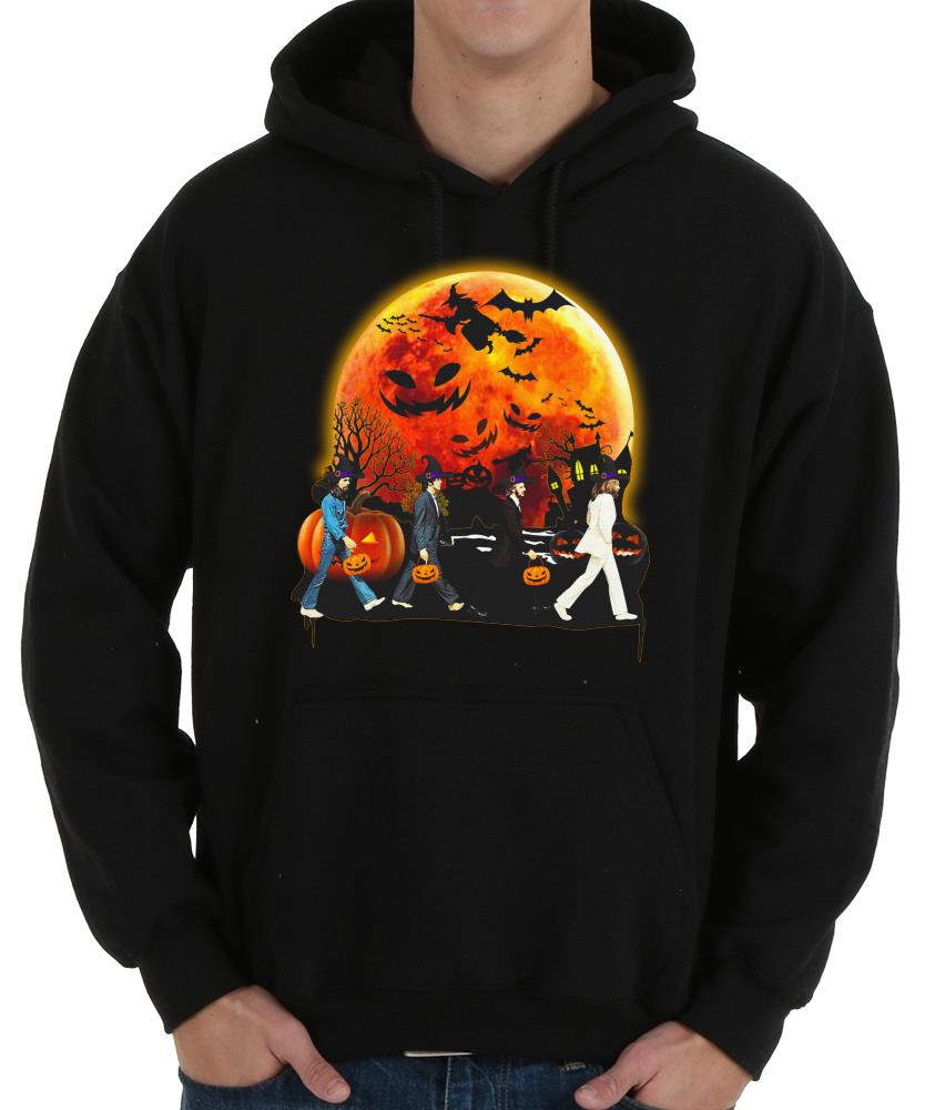 Vintage The Beatles halloween Shirt, The Beatles Abbey Road Moon Pumpkin Halloween Shirt 8 Vintage The Beatles halloween Shirt, The Beatles Abbey Road Moon Pumpkin Halloween Shirt