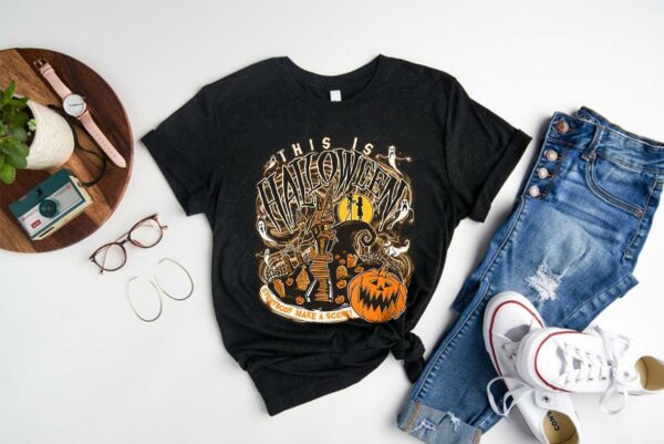 Vintage This Is Halloween Everybody Make A Scene Shirt, Halloween Everybody Make A Scene Shirt 1