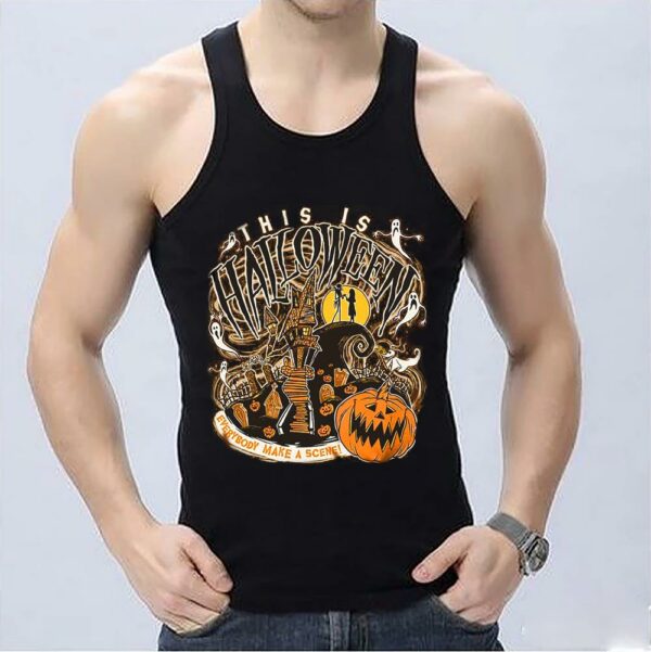 Vintage This Is Halloween Everybody Make A Scene Shirt, Halloween Everybody Make A Scene Shirt 3