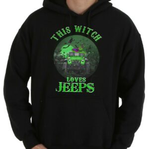 Vintage This Witch Loves Jeeps Halloween Shirt, Witch Loves Jeeps Halloween Shirt 7