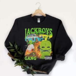 Vintage Travis Scott Shirt, Jackboys Gang Shirt, Vintage Jackboys Travis Scott Rap Shirt 5