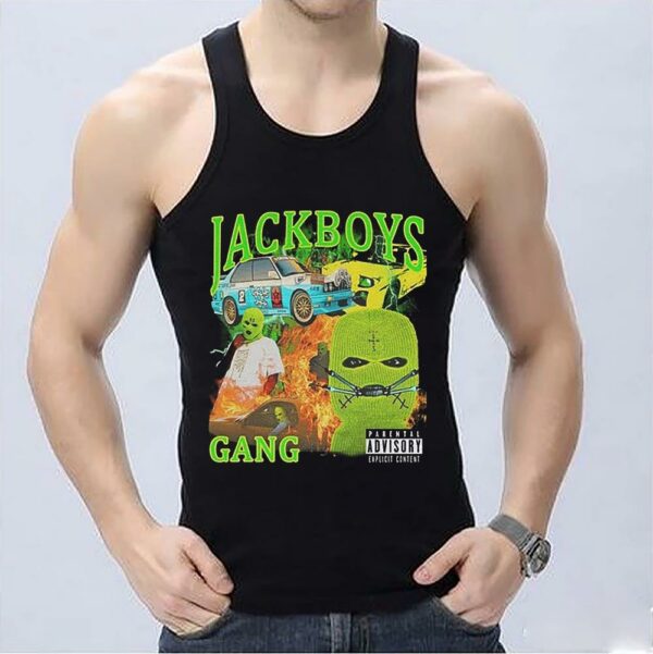 Vintage Travis Scott Shirt, Jackboys Gang Shirt, Vintage Jackboys Travis Scott Rap Shirt 3