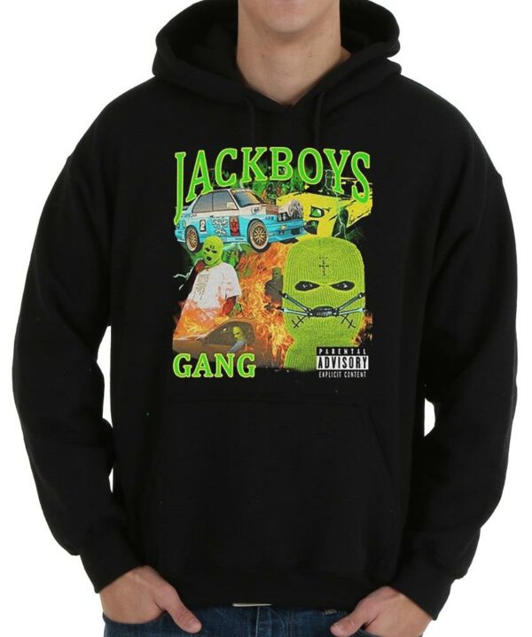 Vintage Travis Scott Shirt, Jackboys Gang Shirt, Vintage Jackboys Travis Scott Rap Shirt 4