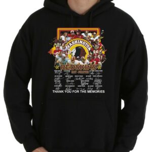 Vintage Washington Redskins Shirt, The Redskins 1937 Forever Thank You For The Memories Shirt 7