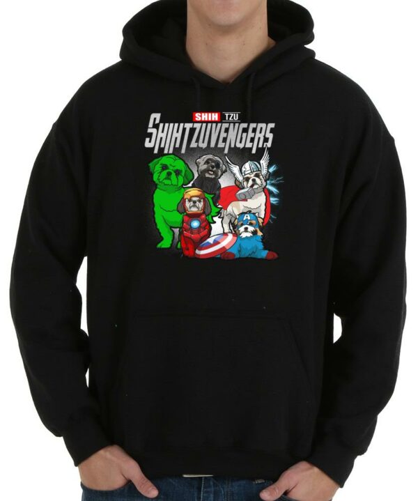 Vintage dog Shihtzuvengers marvel Shirt, Marvel Shih Tzu Shihtzuvengers Avenger Endgame Shirt 4