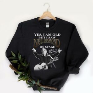Yes I Am Old But I Saw Neil Diamond On Stage Signature Shirt, Neil Diamond Shirt 5