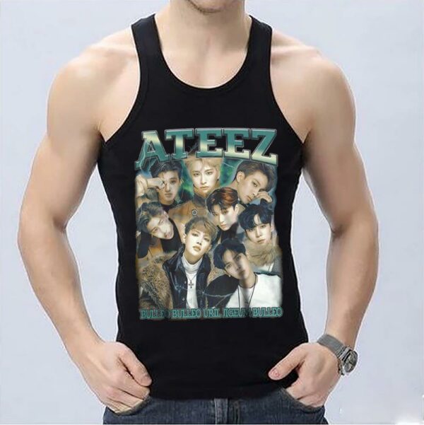 ateez inception Shirt, Ateez Mingi, Ateez Fix On, Atiny shirt, Short-Sleeve Unisex Unique Gifts Shirt 3