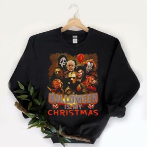 halloween Movie Characters Shirt, Halloween Is My Christmas Horror Movie Characters Shirt 5