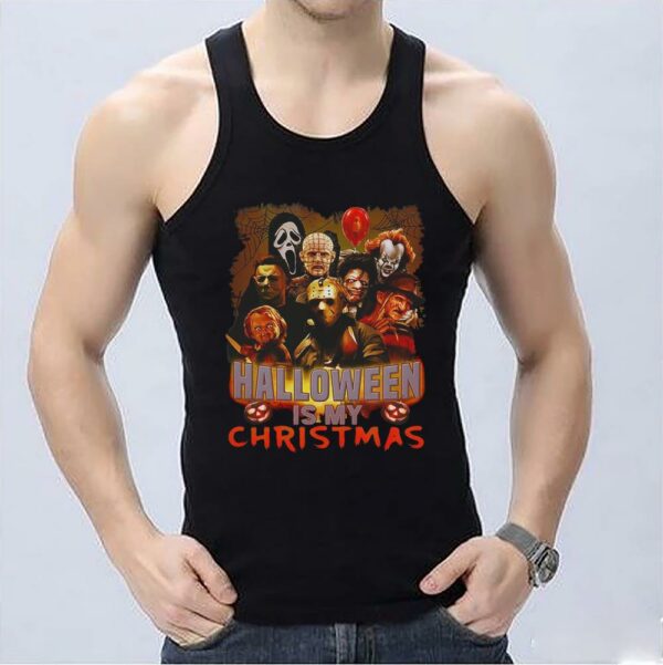 halloween Movie Characters Shirt, Halloween Is My Christmas Horror Movie Characters Shirt 3
