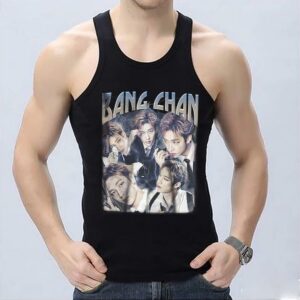 kpop inspired clothing, STRAY KIDS BANGCHAN Shirt, Stray Kids Printed Graphic Tee, Stray Kid Fan Shirt,Kpop Shirt, stray kids merh 6