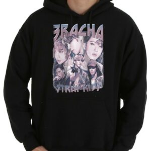 stray kids merch, STRAY KIDS 3RACHA Black Unisex Kpop Shirt, kpop inspired clothing, kpop merch Shirt 7