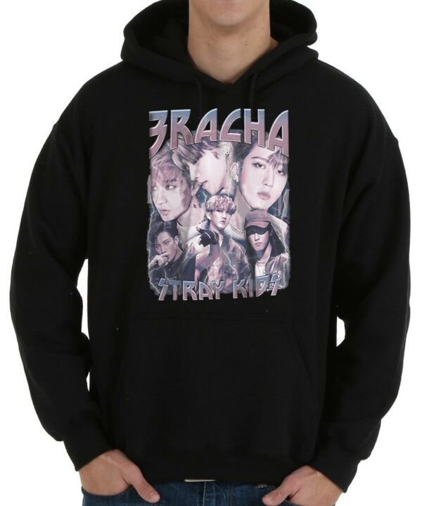 stray kids merch, STRAY KIDS 3RACHA Black Unisex Kpop Shirt, kpop inspired clothing, kpop merch Shirt 4