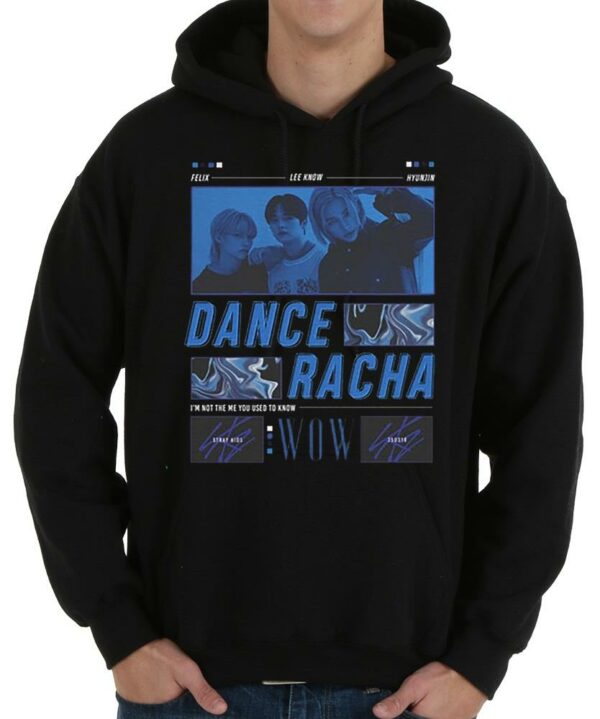 stray kids merch shirt, STRAY KIDS DANCERACHA black unisex kpop Shirt, kpop inspired clothing, kpop merch Shirt 4