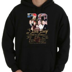 Awesome 70 Years Of 1951 2021 6 Seasons I Love Lucy Thank You For The Memories Shirt, 70 Years Of I Love Lucy Shirt 7