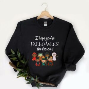 Awesome Animated You're Falloween The Lesson Shirt, I Hope You're Falloween The Lesson Chibi Shirt 5