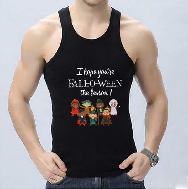 Awesome Animated You're Falloween The Lesson Shirt, I Hope You're Falloween The Lesson Chibi Shirt 3