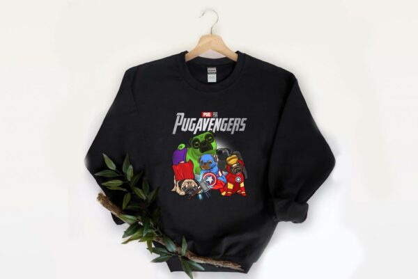 Awesome Pugavengers Shirt, Pug Marvel Avengers Shirt, Marvel Avengers Endgame Pug Pugavengers Shirt 2