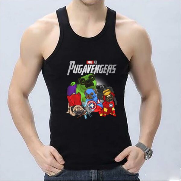 Awesome Pugavengers Shirt, Pug Marvel Avengers Shirt, Marvel Avengers Endgame Pug Pugavengers Shirt 3