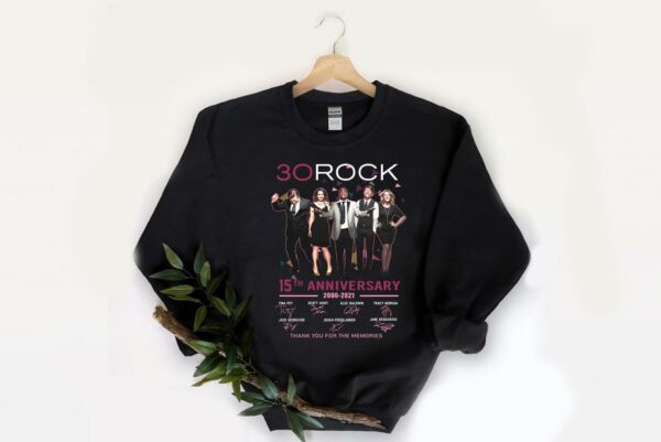 Funny 30 Rock 15th Anniversary 2006 2021 Thank You For The Memories Signatures Shirt, 30 Rock Shirt 2