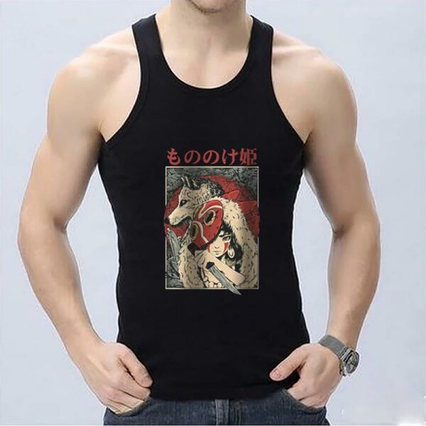 Funny Anime Mononoke Shirt, Princess Mononoke Shirt, Studio Ghibli Anime Princess Mononoke Shirt 3