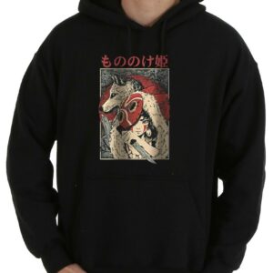 Funny Anime Mononoke Shirt, Princess Mononoke Shirt, Studio Ghibli Anime Princess Mononoke Shirt 7