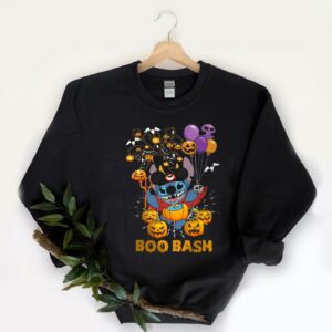 Funny Stitch Halloween Shirt, Disney Stitch Halloween 2021 Shirts, Stitch Boo Bash Halloween Shirt, Disney Boo Bash Gift Shirt 5