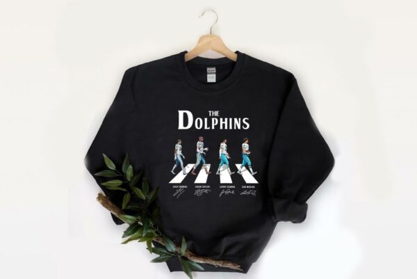 Funny The Dolphins Walking Shirt, The Dolphins Abbey Road Shirt, The Dolphins Abbey Road Shirt 2