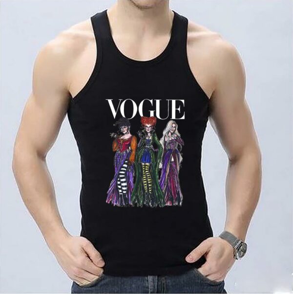Funny Vogue Hocus Pocus Halloween Shirt, Sanderson Sisters Vogue Halloween Shirt, Fall Womens Sanderson Shirt 3