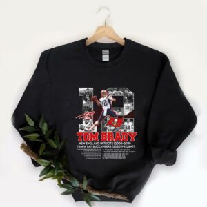 Great 12 Tom Brady Tampa Bay Buccaneers Signature Shirt, 12 Tom Brady Newland Patriots Tampa Buccaneers Shirt 5