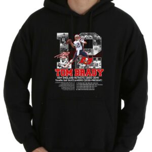 Great 12 Tom Brady Tampa Bay Buccaneers Signature Shirt, 12 Tom Brady Newland Patriots Tampa Buccaneers Shirt 7