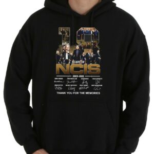 Great 18 Years Of 2003 2021 NCIS Signature Thank You For The Memories shirt, NCIS Signatures Shirt 7