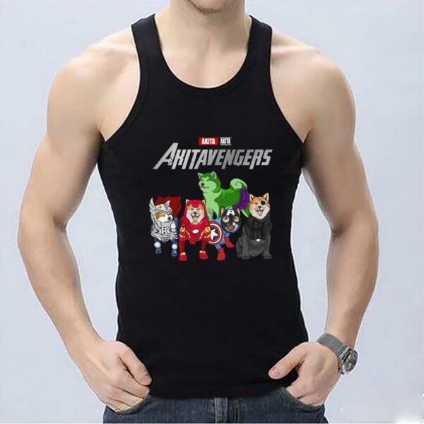Great Akitavengers Shirt, Akita Marvel Shirt, Akita Akitavengers Endgame Marvel Avengers shirt 3