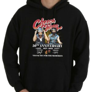 Great Cheech & Chong 50th Anniversary 1971 2021 Thank Memories Signatures Shirt, Cheech & Chong Shirt 7