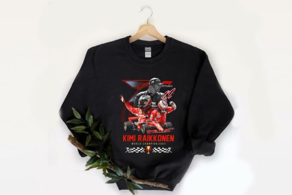 Great Raikkonen Shirt, 7 Kimi Raikkonen World Champion 2007 Cup Shirt, 2007 Kimi Raikkonen Shirt 2