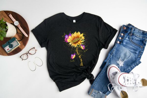 Great Sunflower You Are My Sunshine Shirt, Sun Flowers Daniel Grandma You Are My Sunshine Shirt 1